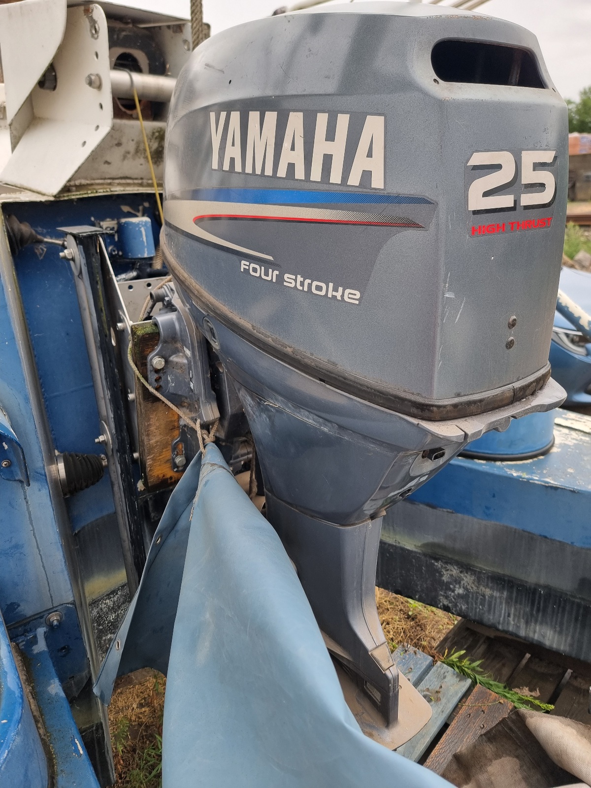 YAMAHA 25 Le 4t FT25BET HIGH THRUST csónakmotor hajómotor 