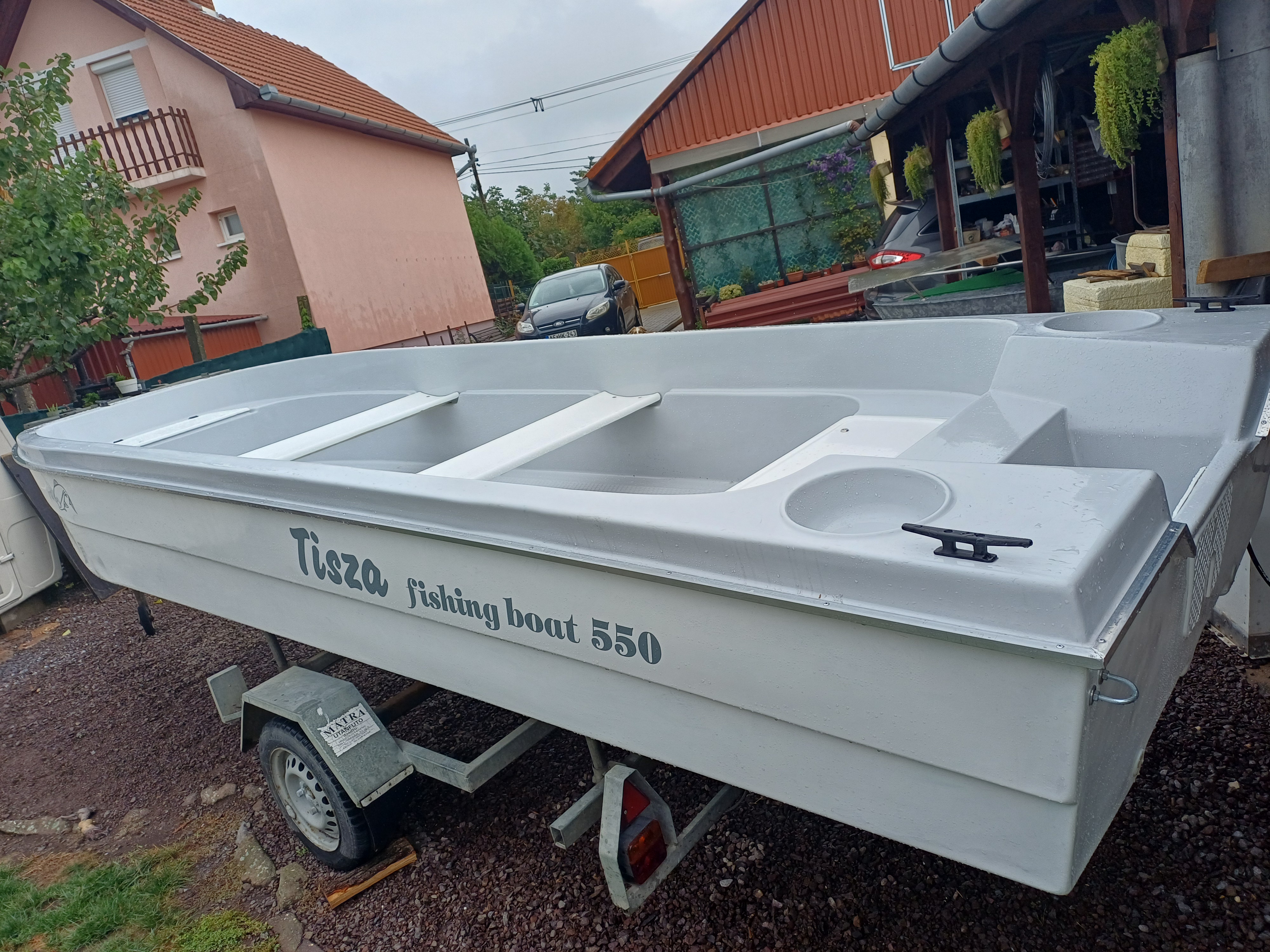 Tisza fishing boat 