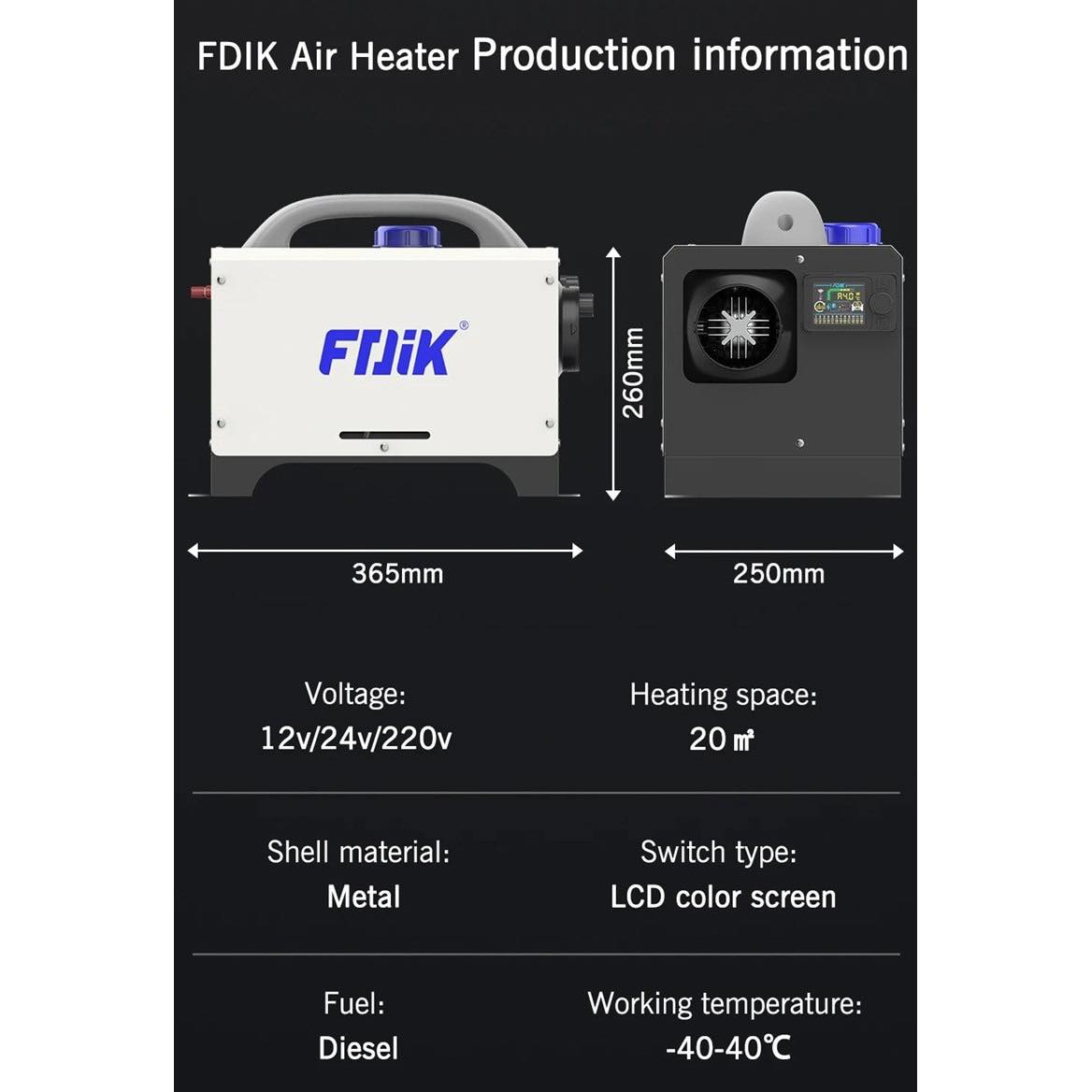 Dízel állófűtés, (FDIK 2-5-8kW) beszerelése hajókba, gyorsan, precízen, pontosan a Balaton térségében 06303031431