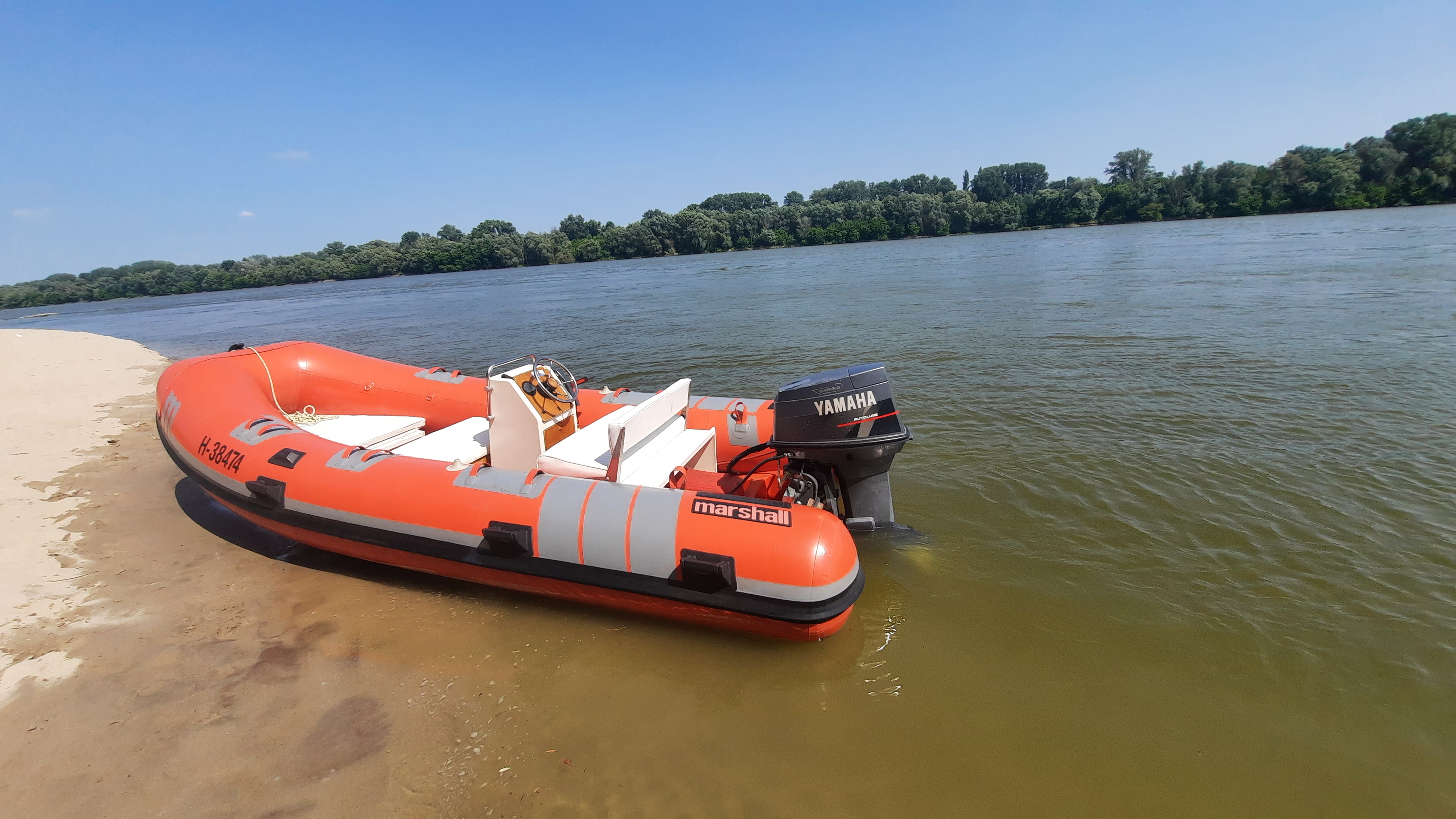 Marshall M80 hypalon RIB