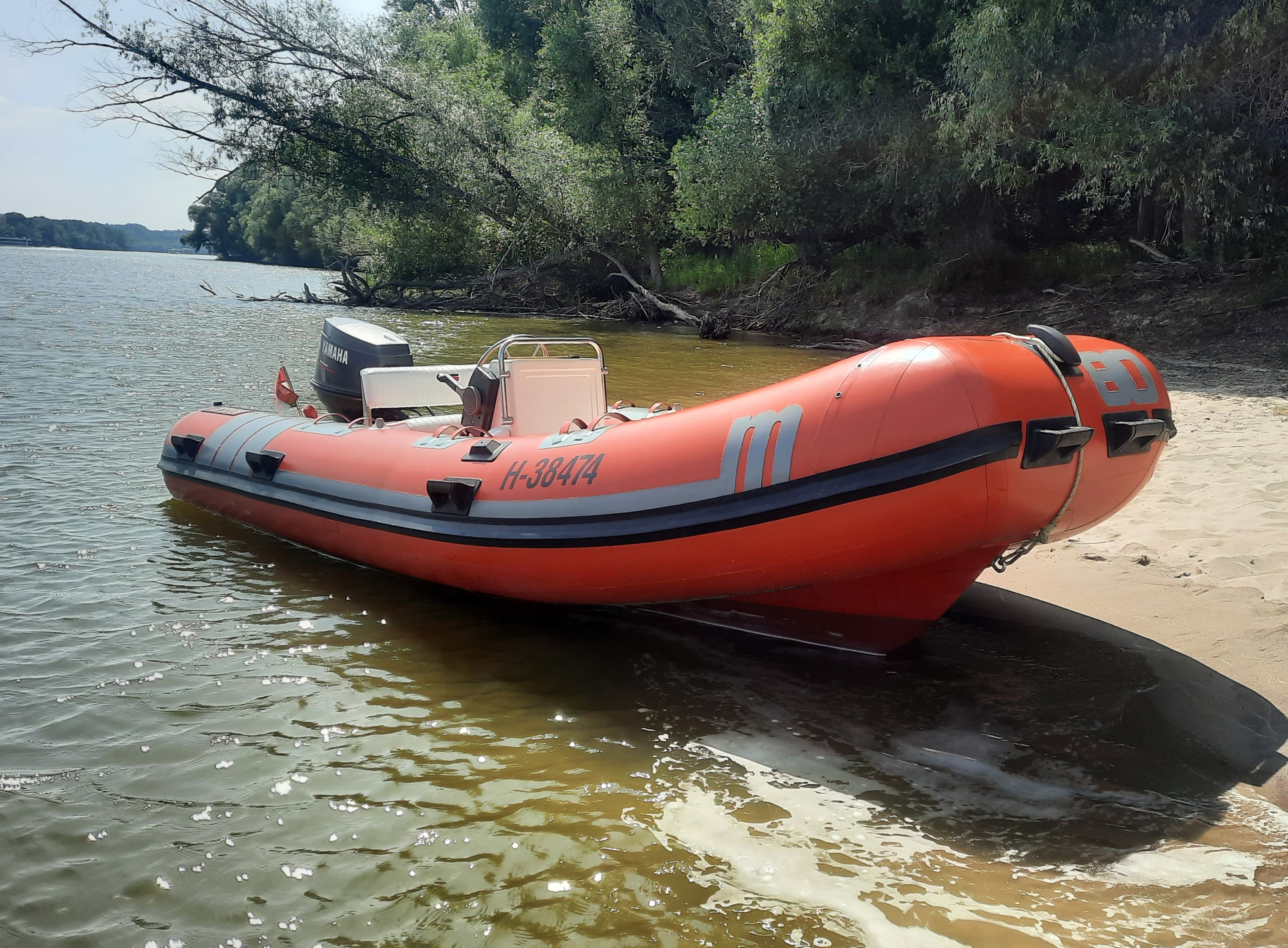 Marshall M80 hypalon RIB