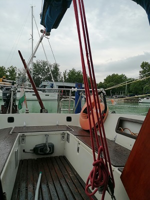 MAXI77 VITORLÁS Balatonboglári kikötővel eladó