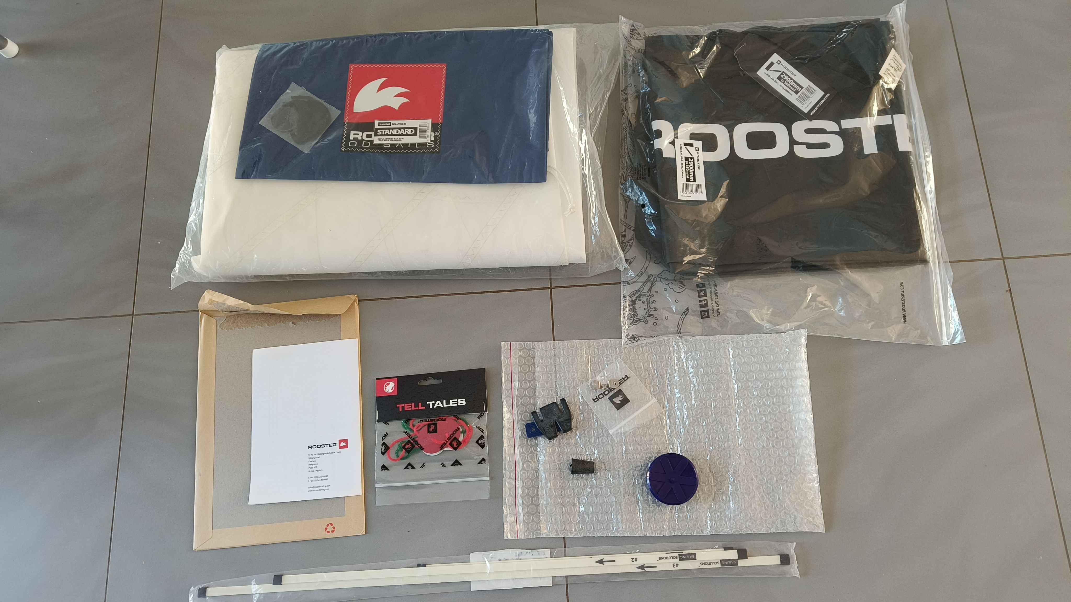 Laser vitorla, 7m2 (standard), MK2 szabású, gyári csomagolásban
