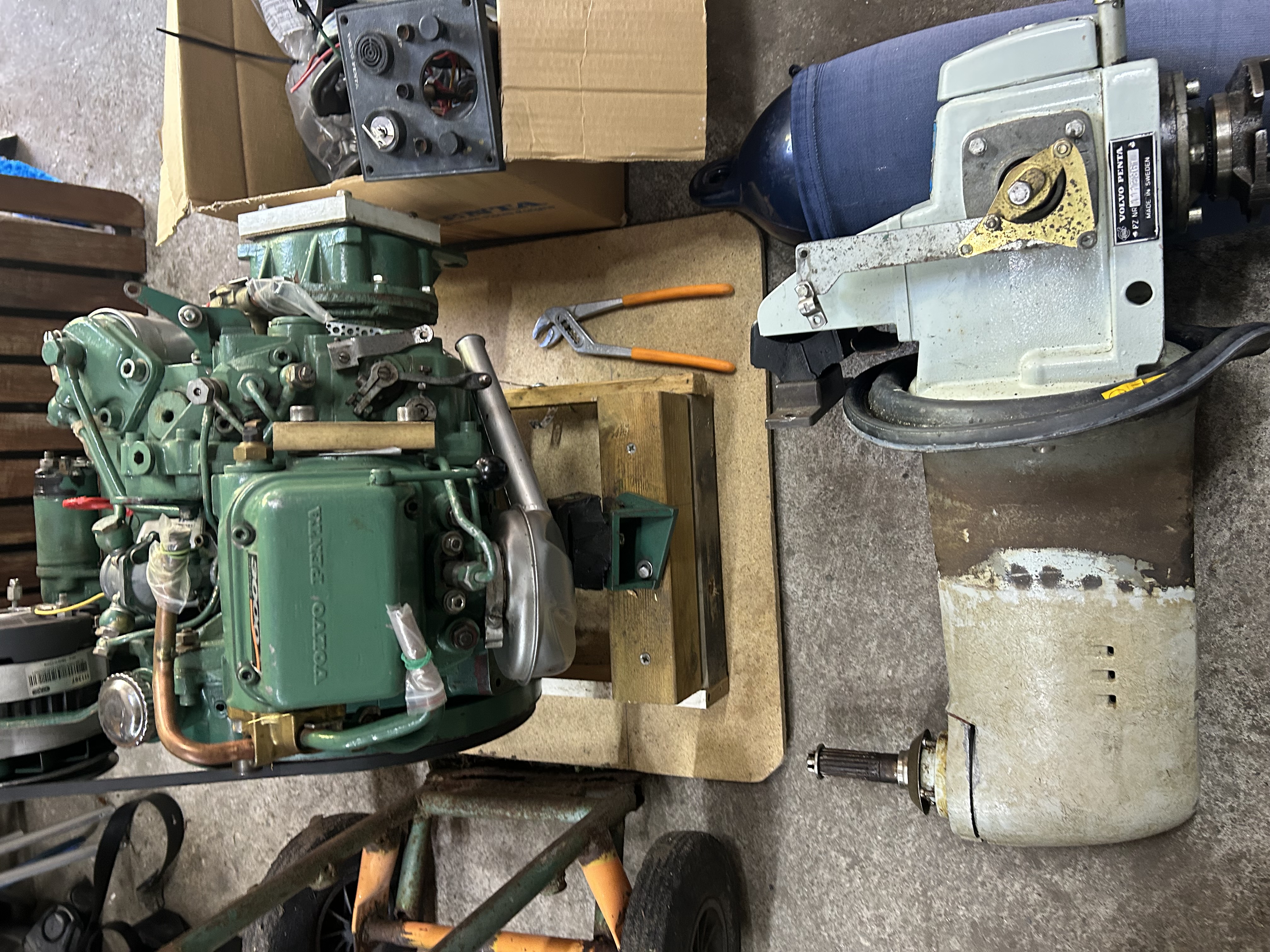 Volvo Penta MD5C dízelmotor