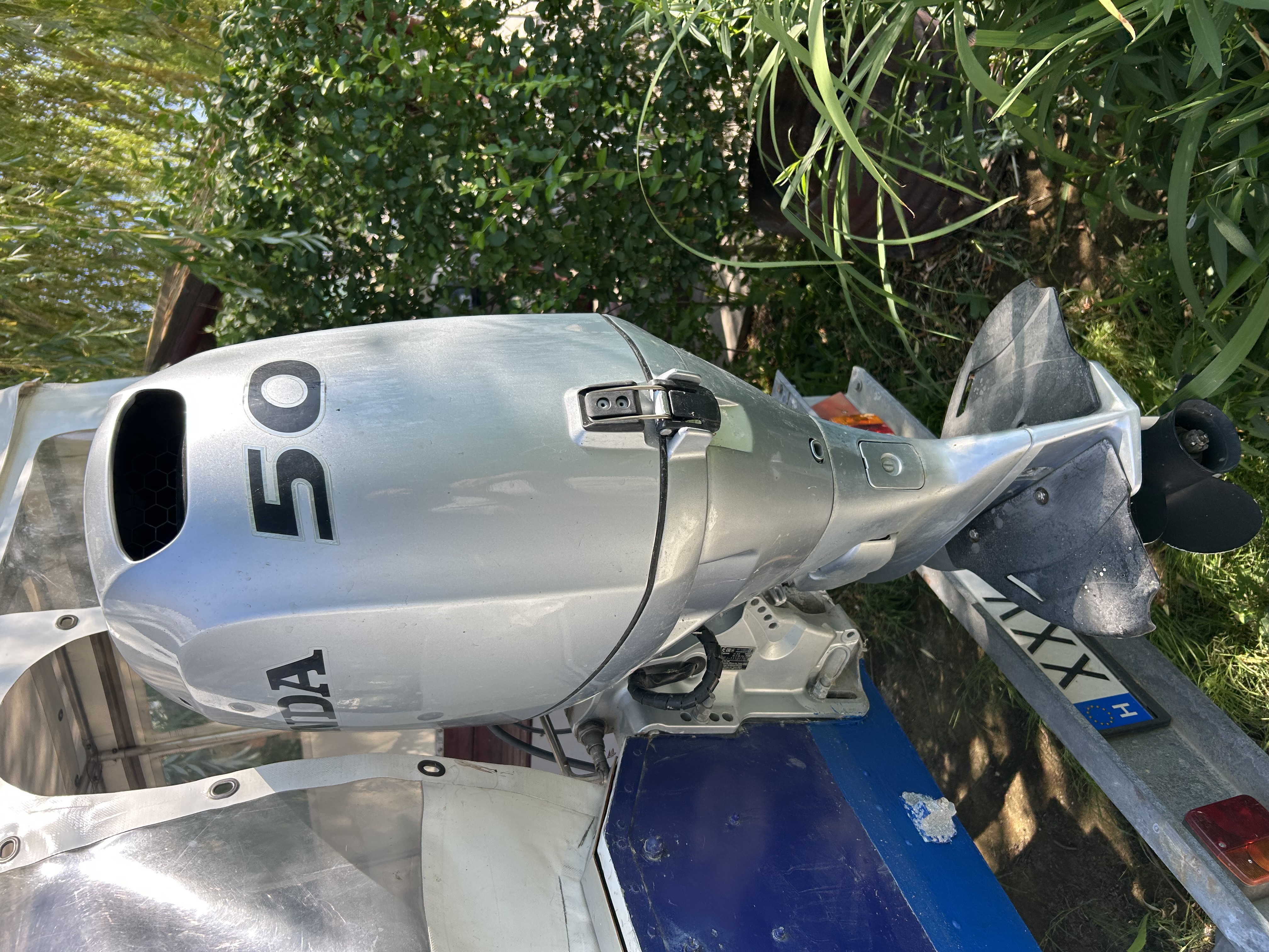 Honda BF 50 Le Csónak motor 120 üzem órás !!!