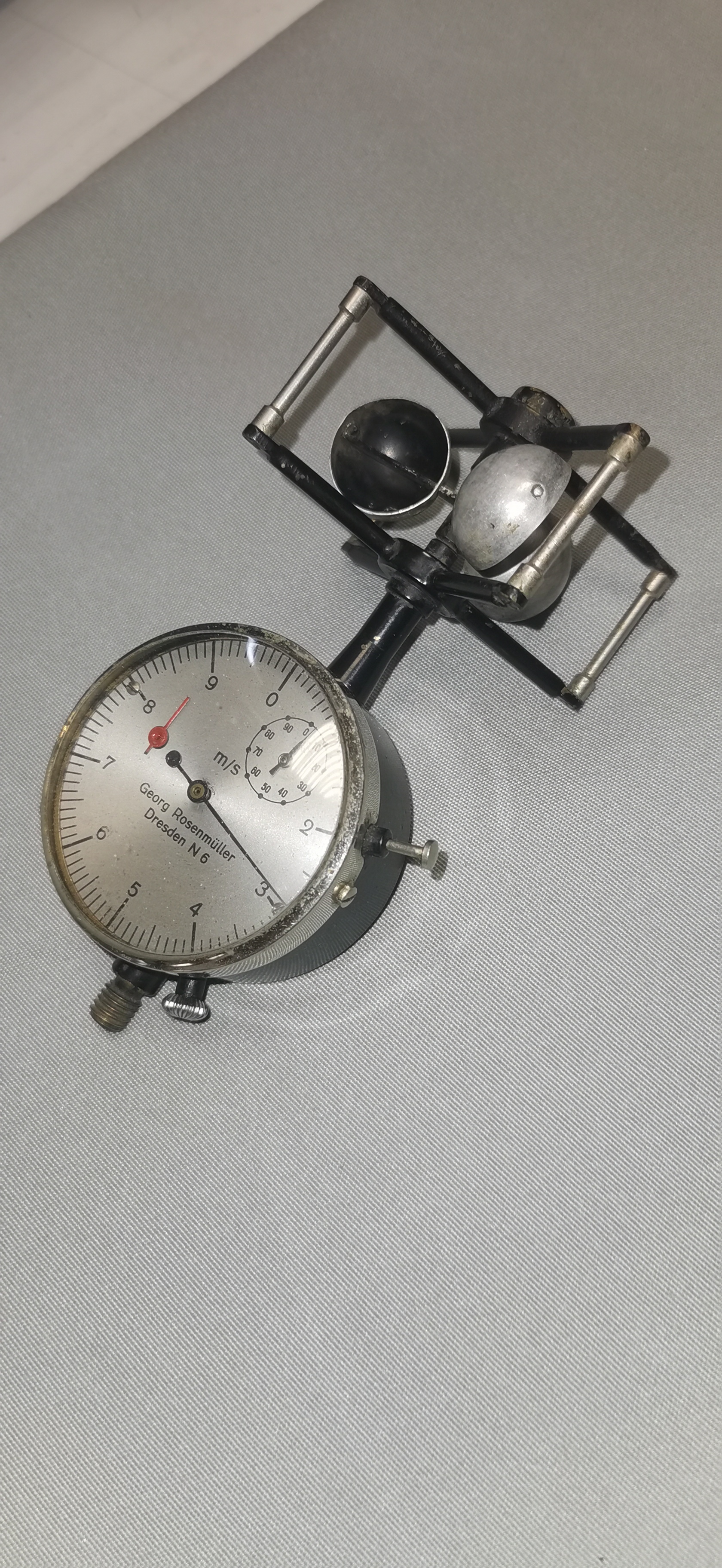 szél sebesség mérő, anemomméter