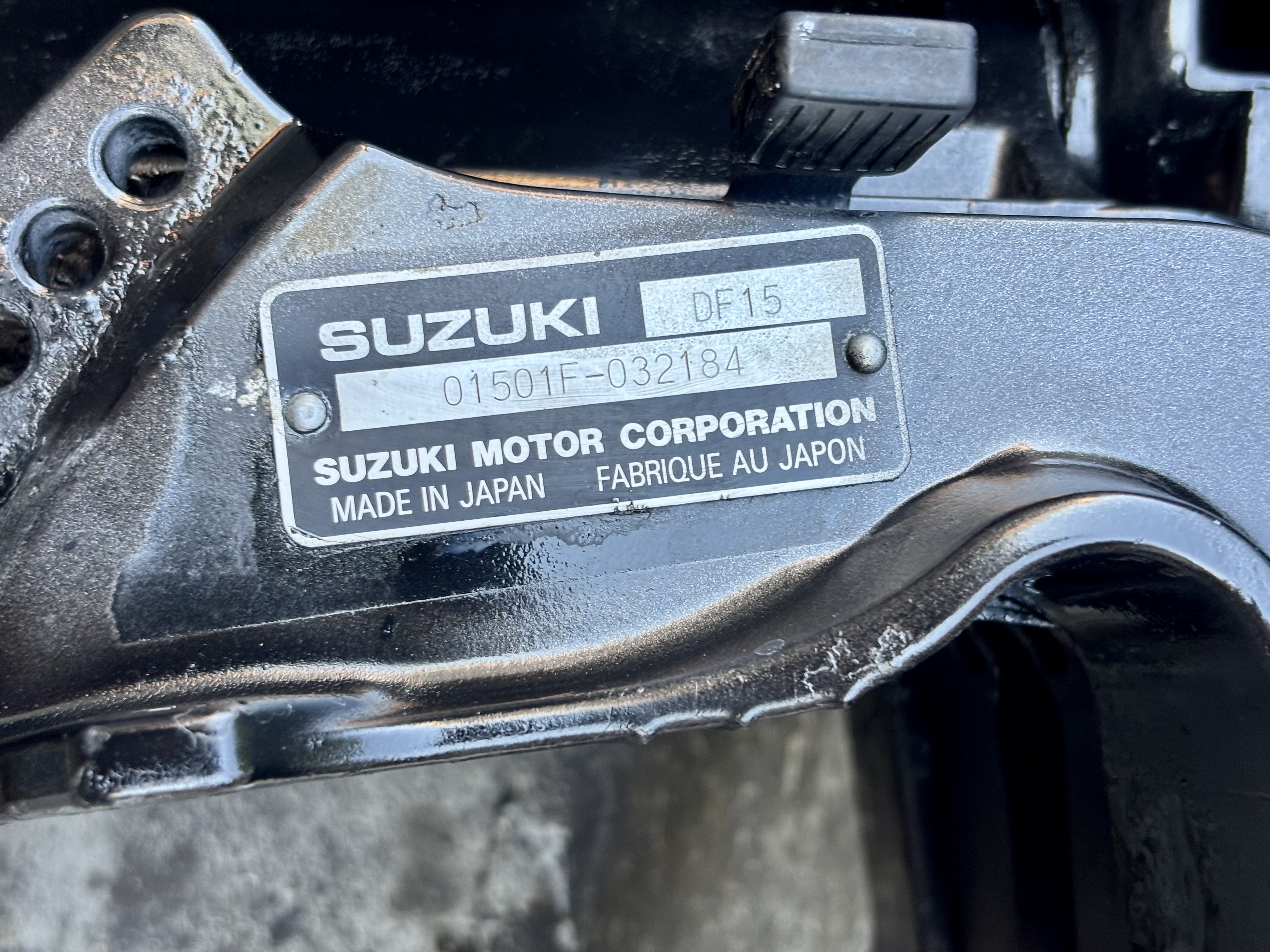 Suzuki df15 rövidcsizmás berántós 