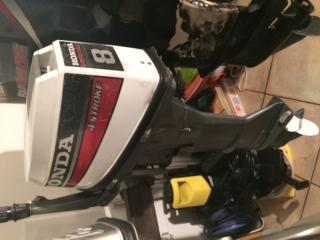 Honda 8 négyütemű csónakmotor, hosszúcsizmás