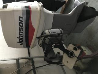Johnson 70 kétütemű csónakmotor, powertrimes, távkarral