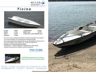 Ticino 480 + Yamaha + utánfutó