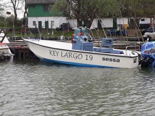 Orr kiülős motor csónak 6x2.35m
