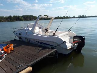 Eladóvá vált egy kitünő állapotú Saver Manta 620 Cabin hajó, 125 Le-s Mercury motorral!!