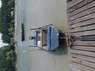 4,5m aluhajó + 5Le Tohatsu motor
