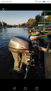 Yamaha ft8 4 ütemű csónakmotor