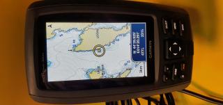 Garmin hajós navigáció echoMAP CHIRP 42dv sonárral, mediterrán térképpel eladó!