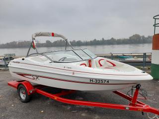 GLASTRON SX 170 rendszámos utánfutóval!