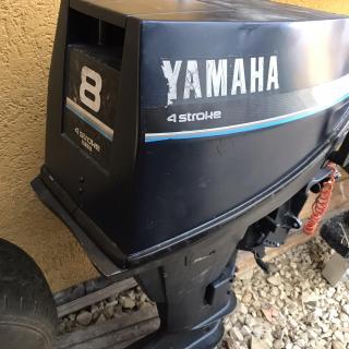 Yamaha 4 ütemű 8 LE csónakmotor