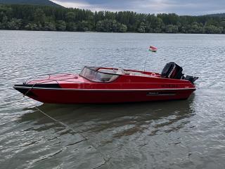 Riamar 480 Mercury 60 + rendszámos utánfutó