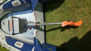 Honda Honwave T35 alu. padlós csónak gumicsónak Torqeedo 1003 Travel motor