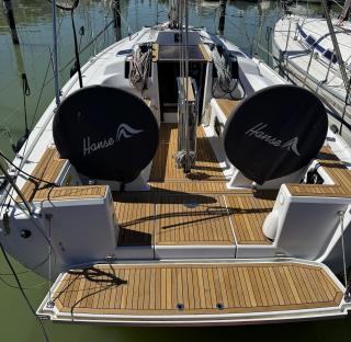 HANSE 315 SPORTOS VITORLÁS - TELJES VITORLASZETT - KIS MERÜLÉS
