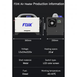 Dízel állófűtés, (FDIK 2-5-8kW) beszerelése hajókba, gyorsan, precízen, pontosan a Balaton térségében 06303031431