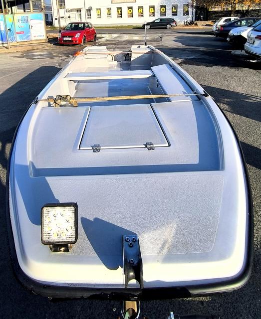 Hy fish 5 csónak Suzuki 20 le 4 ütemű önindítós szép állapotba eladó