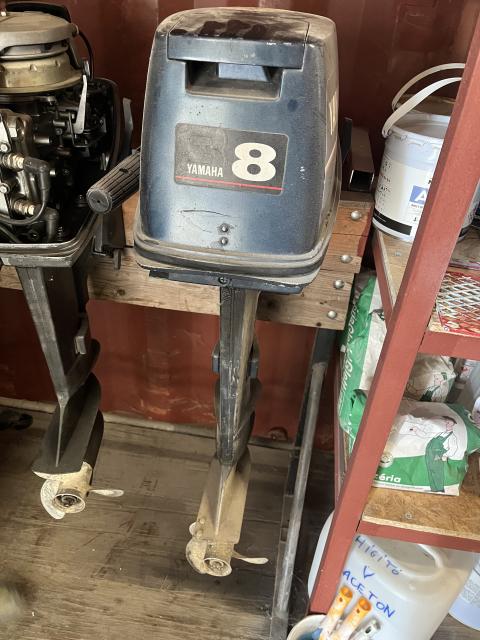 8 LE Yamaha hosszúcsizmás hajómotor