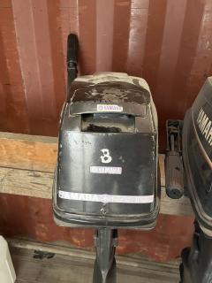 8 LE Yamaha rövidcsizmás hajómotor