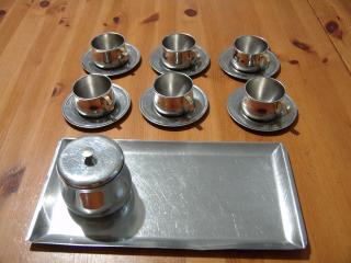 Hajós Inox kávéscsésze készlet