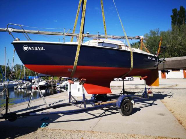 21 lábas magyar halólevéllel rendelkező vitorlás eladó