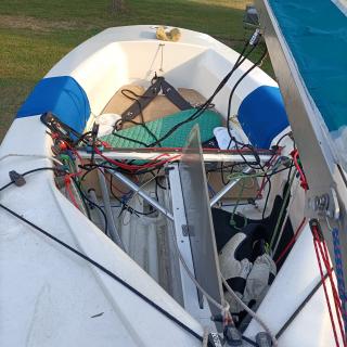 Finn Dinghy vitorlás eladó